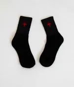 Купить Носки Нетак «Лилии» Черные Носки Нетак «Лилии» Черные