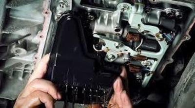 Полное Замена масла и фильтра в автоматической коробке передач и в гидромуфте(АКПП) ( со снятием картера)