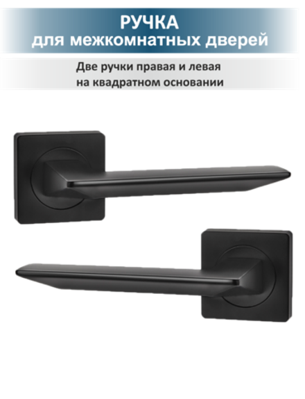 Ручка дверная с магнитной защелкой и петлями ULTRA