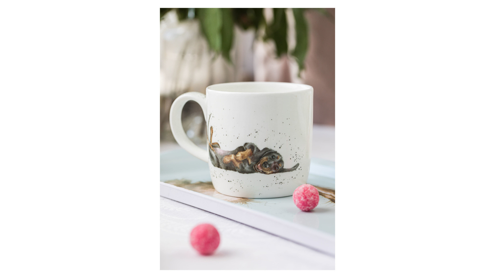 Кружка 310мл Royal Worcester Забавная фауна Веселая такса