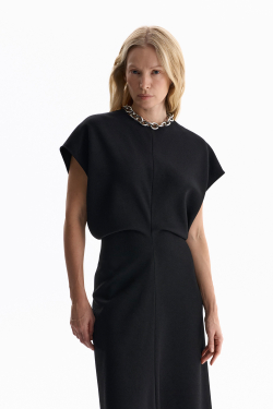 Платье из ацетата макси