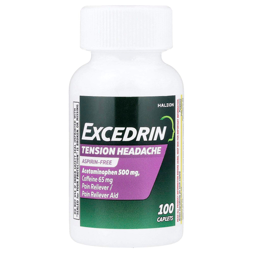 Excedrin, Головная боль от напряжения`` 100 капсул
