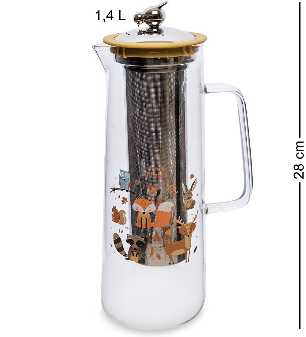 GS- 27 Кофейник «Лесные жители» 1,4л