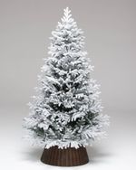 Заснеженная ель "Уссурийская" (Литая хвоя) 120 см / 1,2 м