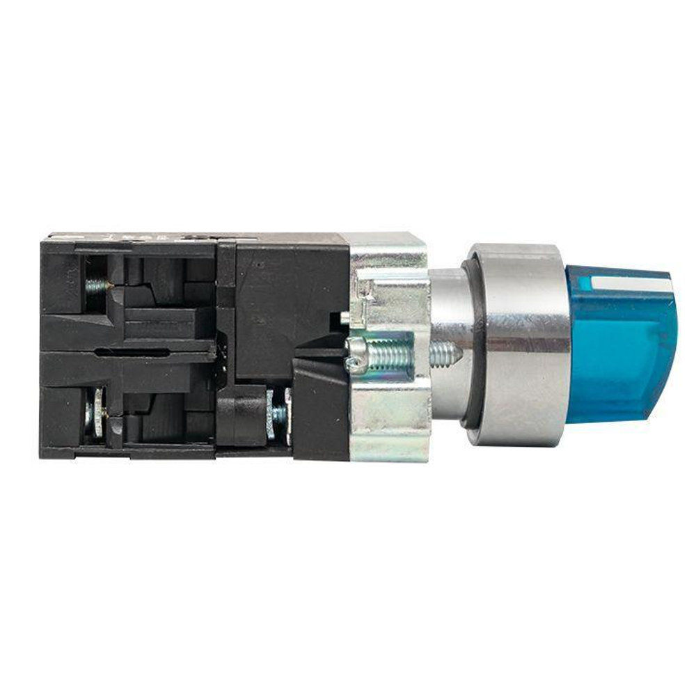 Переключатель BD33 3P с син. подсветкой 230В NO PROxima EKF xb2-bk33-b-230