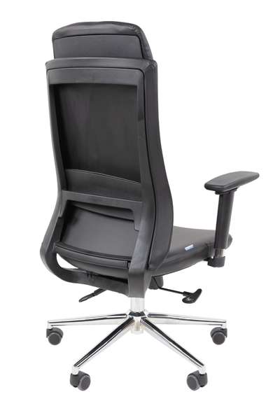 Офисное кресло Chairman 500LUX Россия экокожа черный