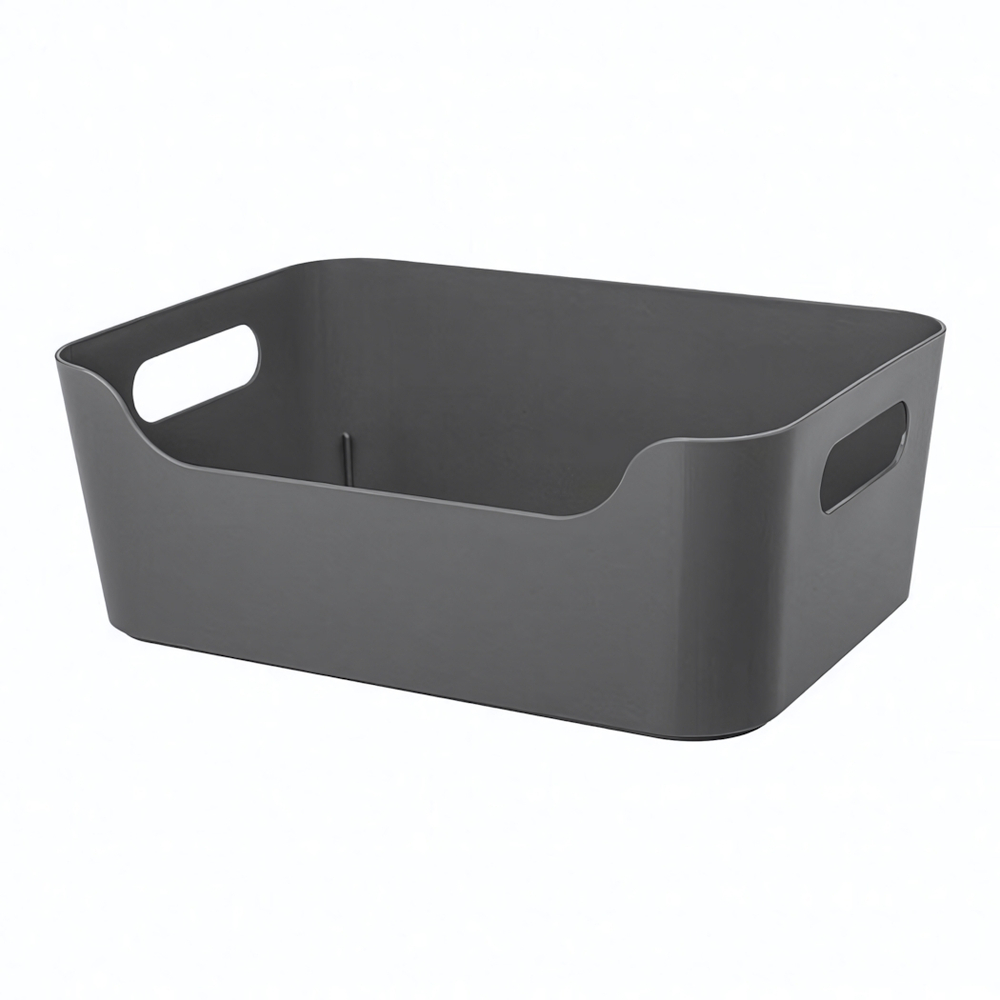 Корзинка универсальная "scandi", 270х190х105 мм, 4,6л (серый)