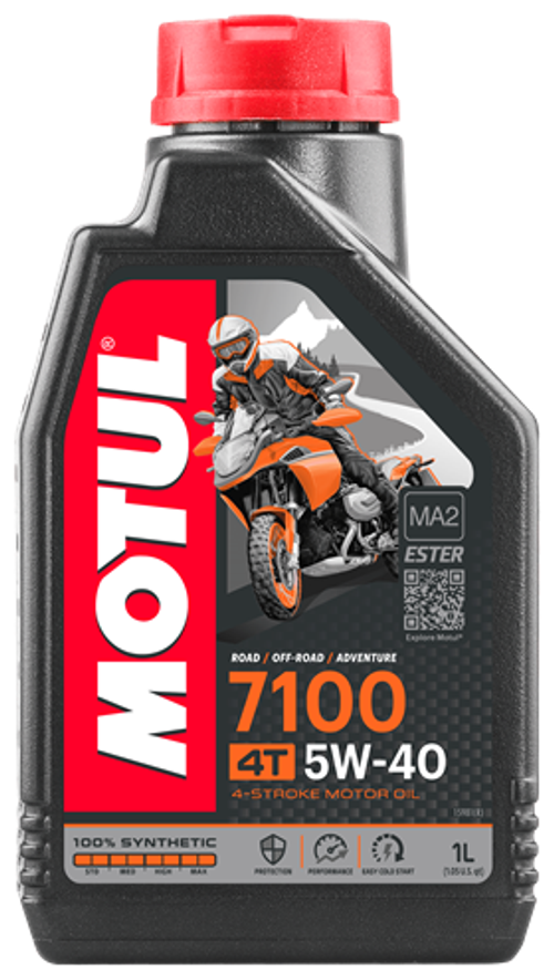 Моторное масло синтетическое MOTUL 7100 4T 5W40