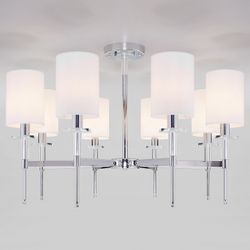 Люстра на штанге Eurosvet Brielle 60132/8 хром