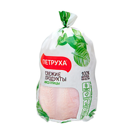 Тушка Цыпленка-Бройлера Петруха Охлажденная 1,6-1,8кг