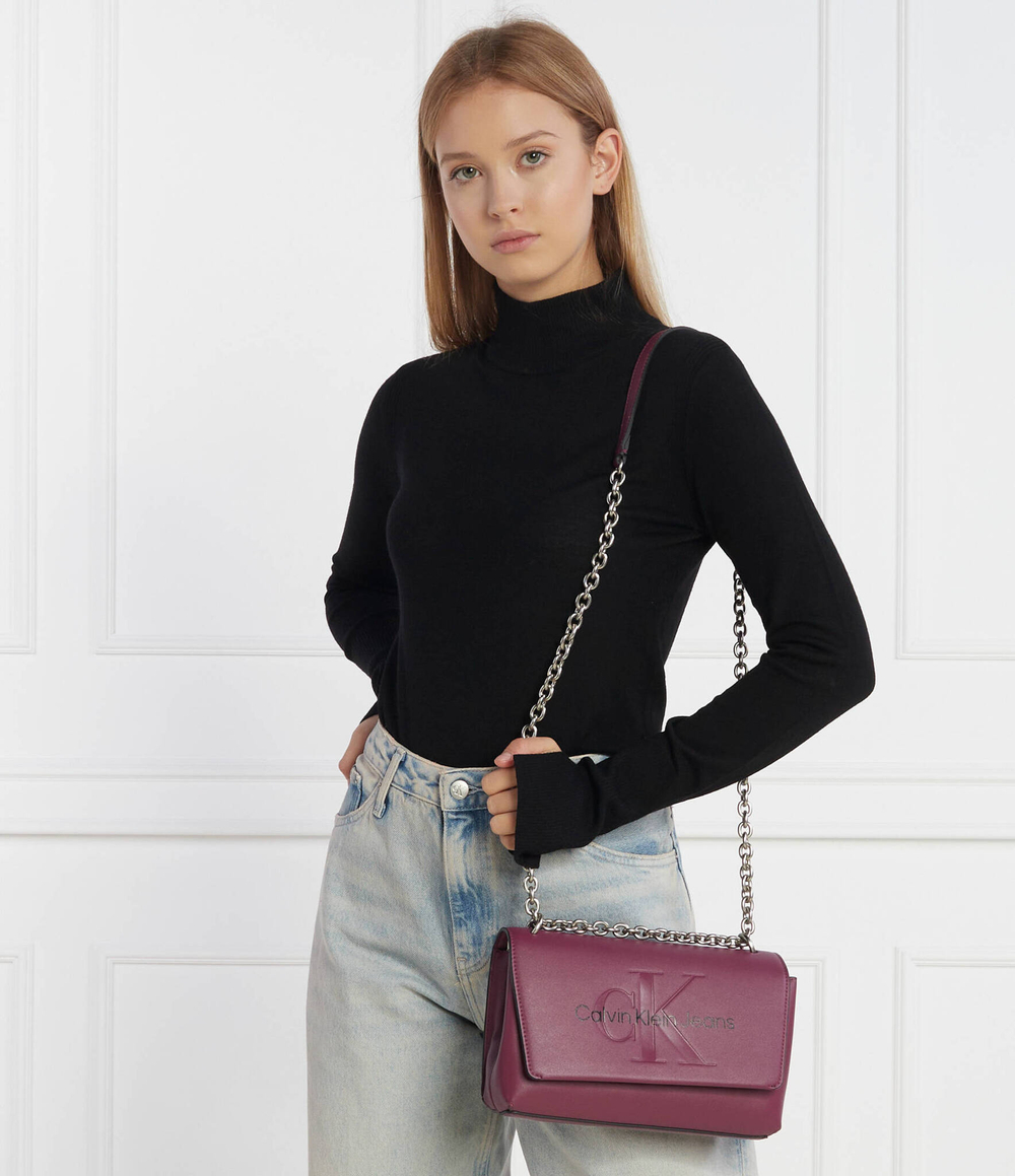 Сумка-мессенджер CALVIN KLEIN JEANS - фиолетовый(K60K607198)
