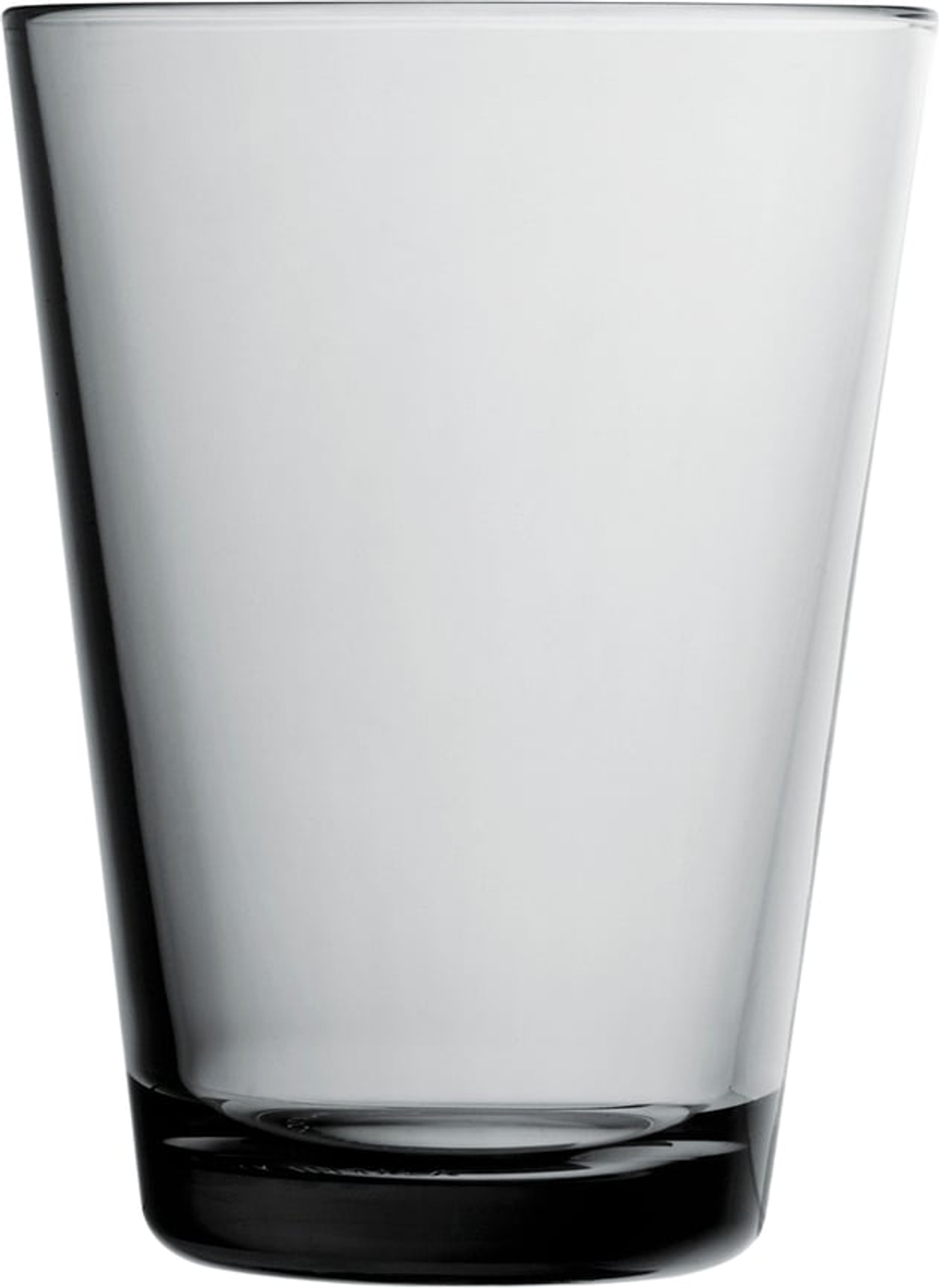 Набор 2 стакана Iittala, Kartio szare, 2 шт., стекло, серый