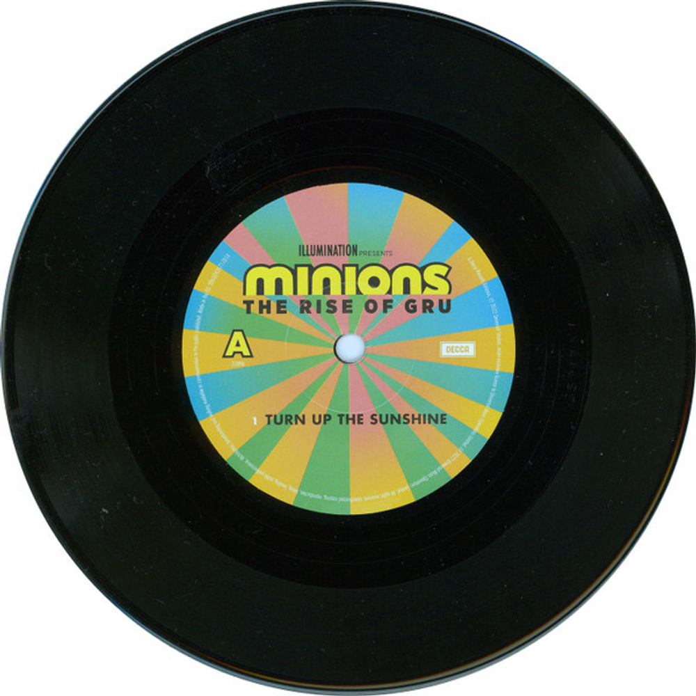 Diana Ross Feat. Tame Impala / Turn Up The Sunshine ("Minions: The Rise of Gru" Track)(7" Vinyl Single)