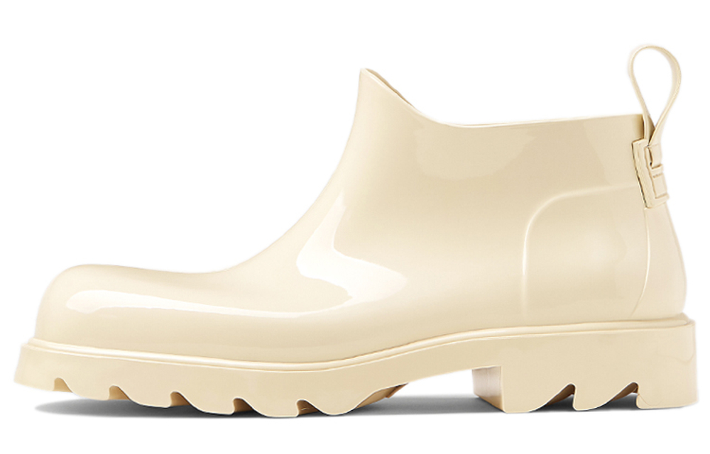 Bottega Veneta Stride Ankle Boots Men"s Beige