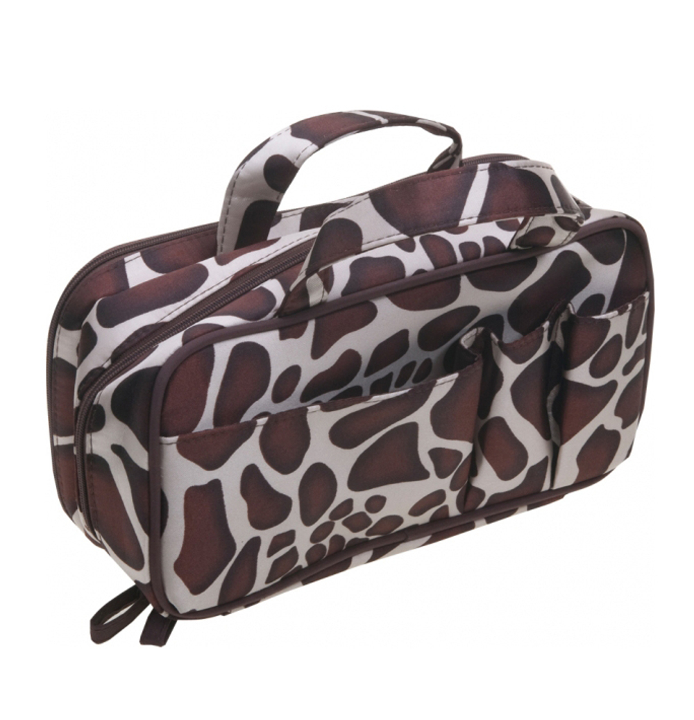 Косметичка-сумка "Жираф", DEWAL Beauty, 22х11,5х9 см