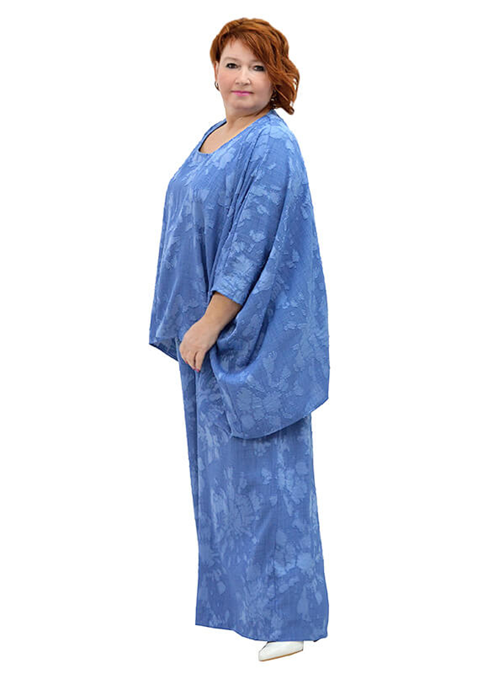 Широкие брюки из вискозы Муза