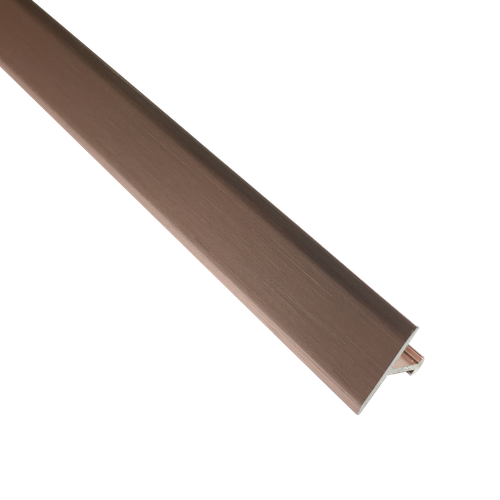 АТ "браш" 13мм "DО-1" 2,7м Розовый глянец Т-об. анод. алюм.