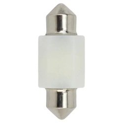 Лампочка светодиодная FT-3030-2SMD-31mm 12v белая KING FT-3030-2SMD-31mm W