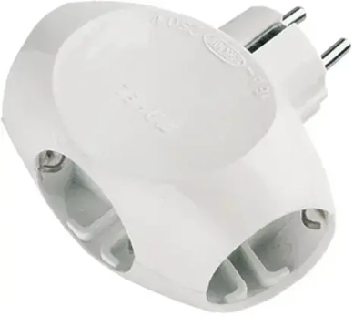 Тройник с заземлением 16А Makel