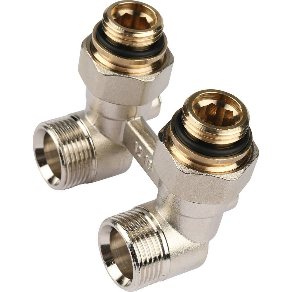 Узел нижнего подключения радиатора REHAU угловой 1/2"x3/4''
