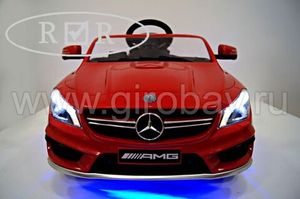 Детский электромобиль River Toys Mercedes-Benz CLA45 красный