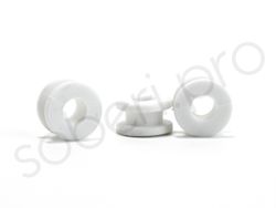 резиновая втулка проходная белая