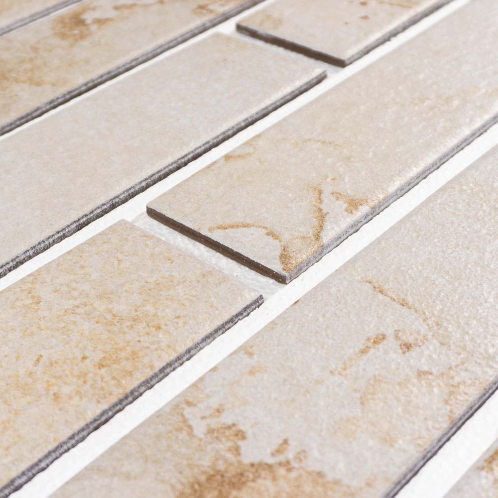 Керамин, Айдахо 3 Бежевый, 245x65x7 - клинкерная фасадная плитка