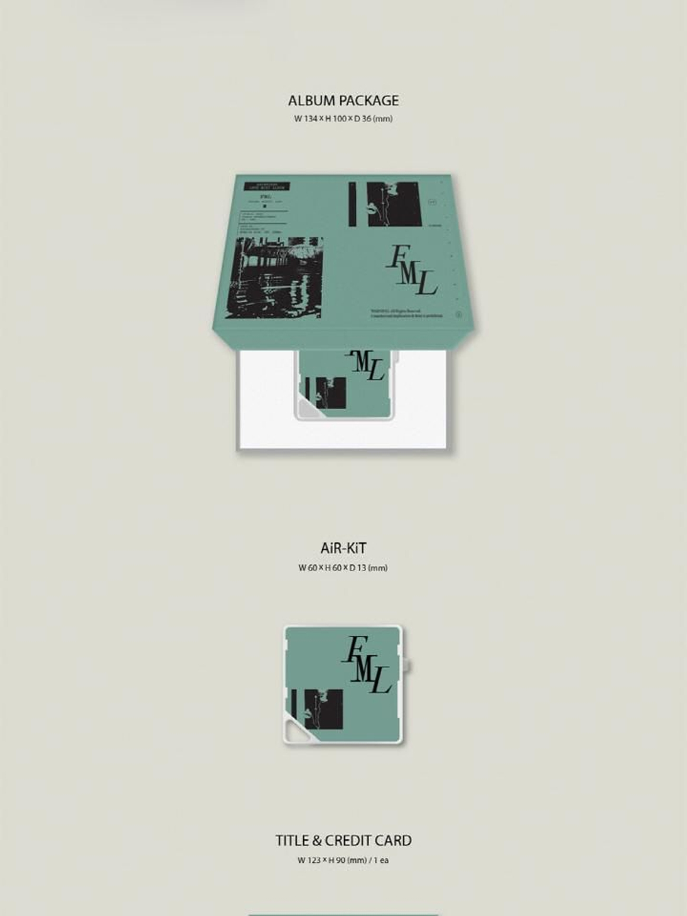 Альбом SEVENTEEN - FML 10th Mini Album KIHNO KiT Version