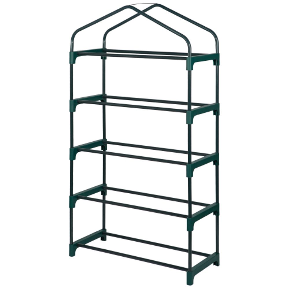 Теплица GREEN APPLE GA-House-4 со светильниками в комплекте 4 яруса 1250х690х300 мм | Теплица