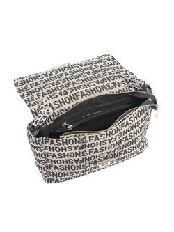 25015-3 Сумка жен., иск.кожа + текстиль