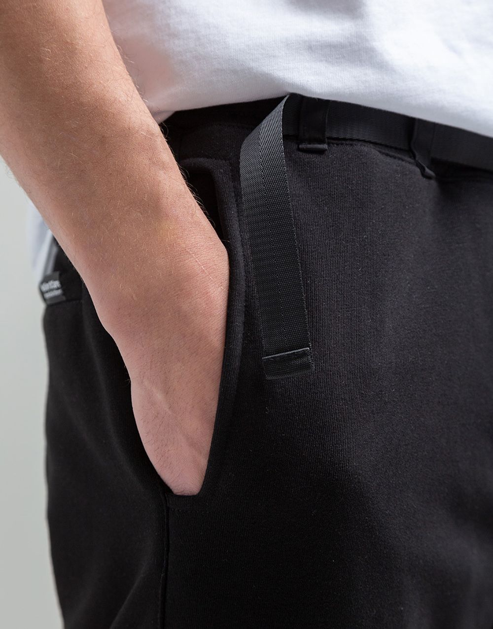 Купить Спортивные Штаны We Don’t Care Nylon Trim Cargo Sweatpants Black Спортивные Штаны We Don’t Care Nylon Trim Cargo Sweatpants Black