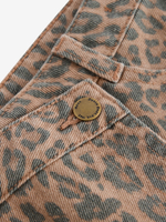 Юбка-шорты для девочки Next N96-081, Коричневый, Черный