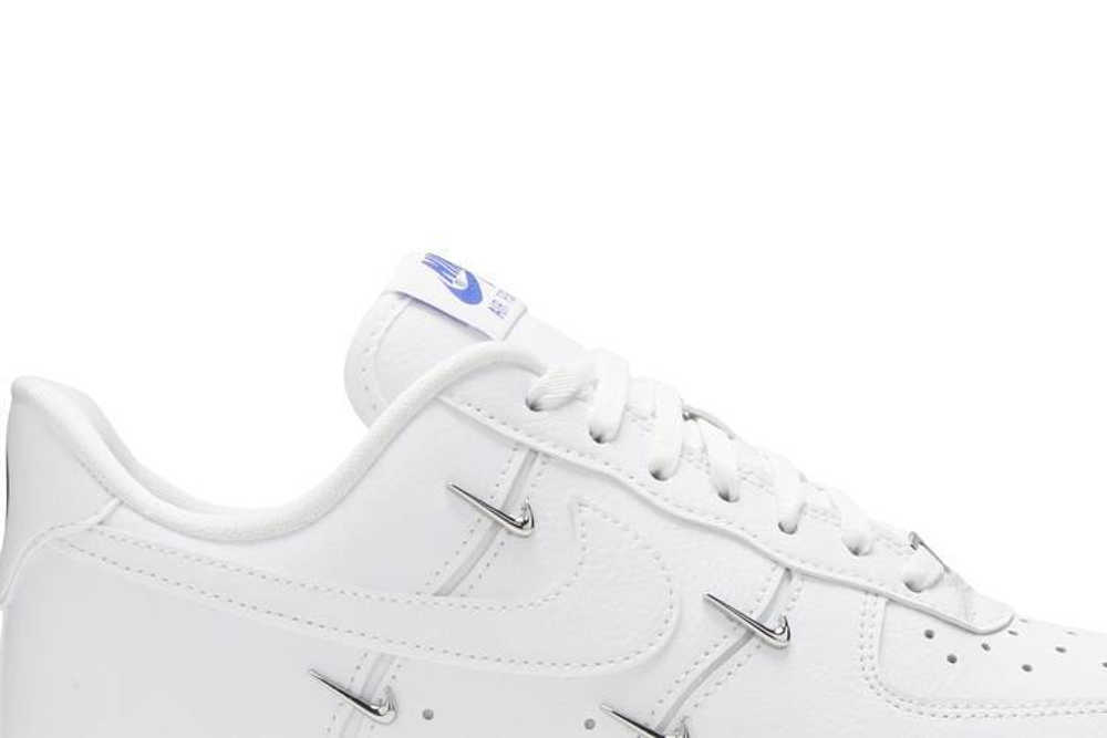 Кроссовки Nike Air Force 1 07 Lx "Chrome Luxe" (Женская размерная сетка)