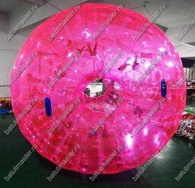 Зорб "Розовый" ПВХ, диаметр 2,5 м