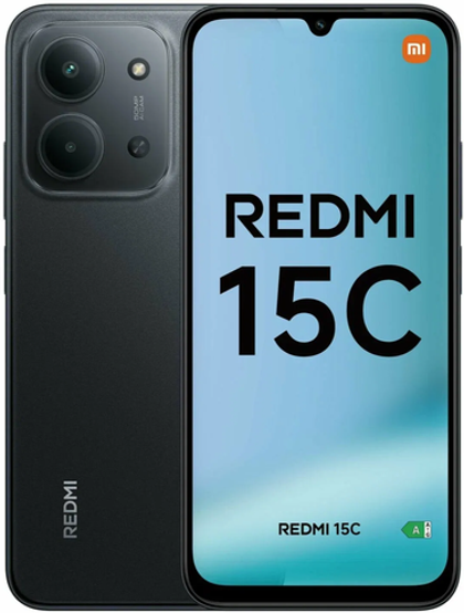 Смартфон Xiaomi REDMI 15C 4/128GB Black