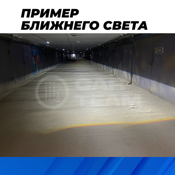 Фары Лада Ларгус передние круглые би линзы с ангельскими глазками и ДХО с поворотниками аля лексус, черная маска