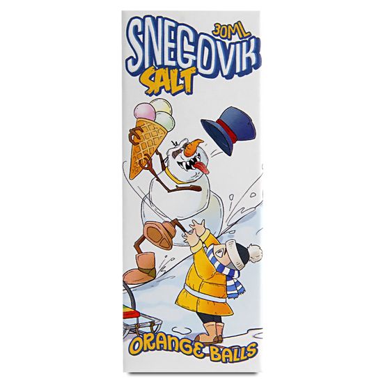 Жидкость Snegovik (30 мл, 20 мг STRONG SALT) Orange Balls