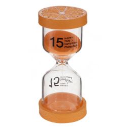 GAEM Часы песочные (15 мин.), L4,5 W4,5 H10 см, 4в.