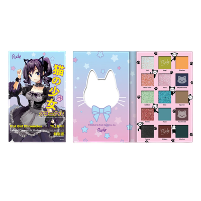 Rude Manga Collection Pressed Pigments & Shadows - Cat Girl Chronicles