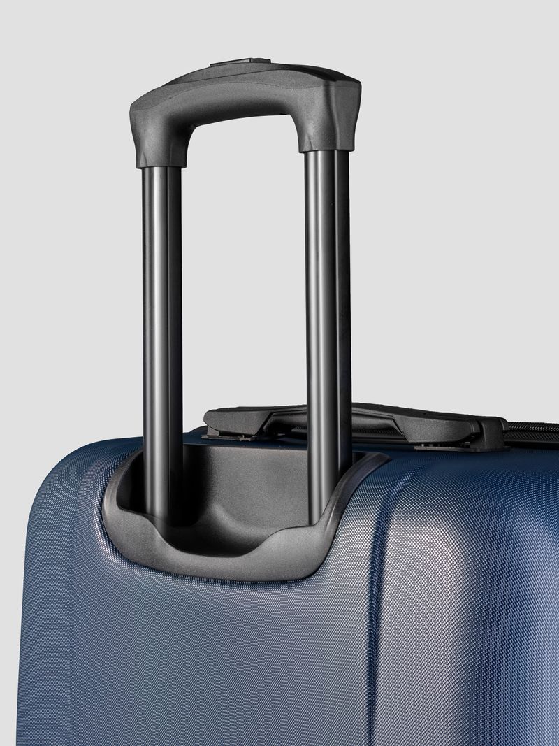 Чемодан Bonle размер М Темно-синий