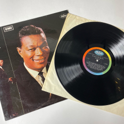Винтажная виниловая пластинка LP Nat King Cole The Best Of (UK 1968)
