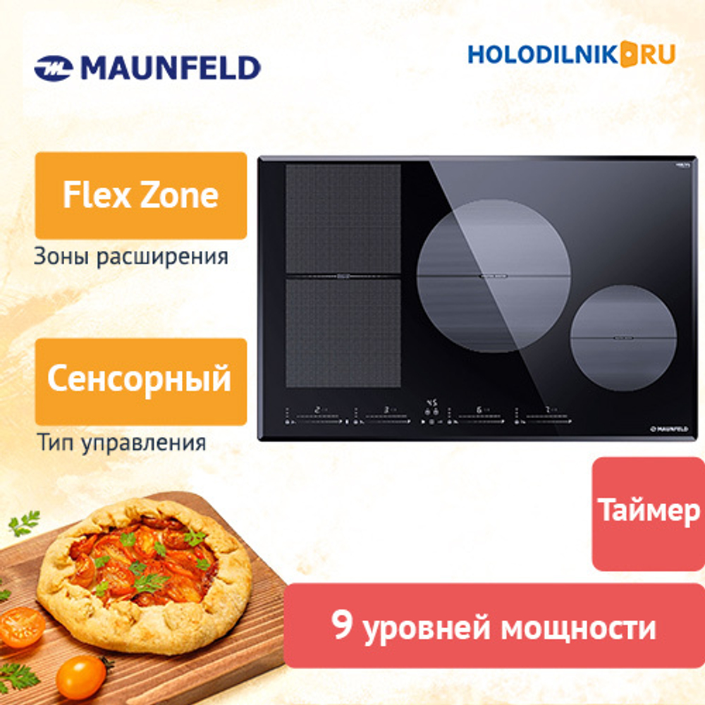 Электрическая варочная панель Maunfeld CVI804SFBK LUX