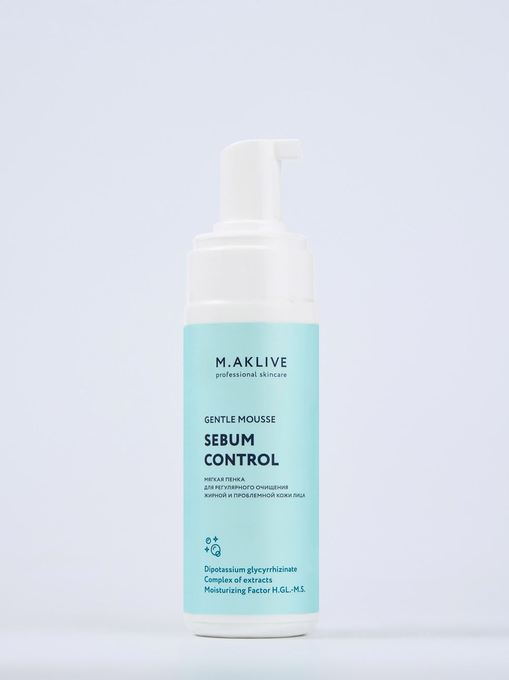 M.Aklive Пенка для умывания "Себум контроль" 150мл