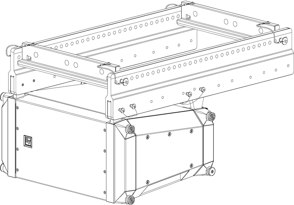Electro-Voice X12TE-GRID расширенная рама для линейного массива X1/X2