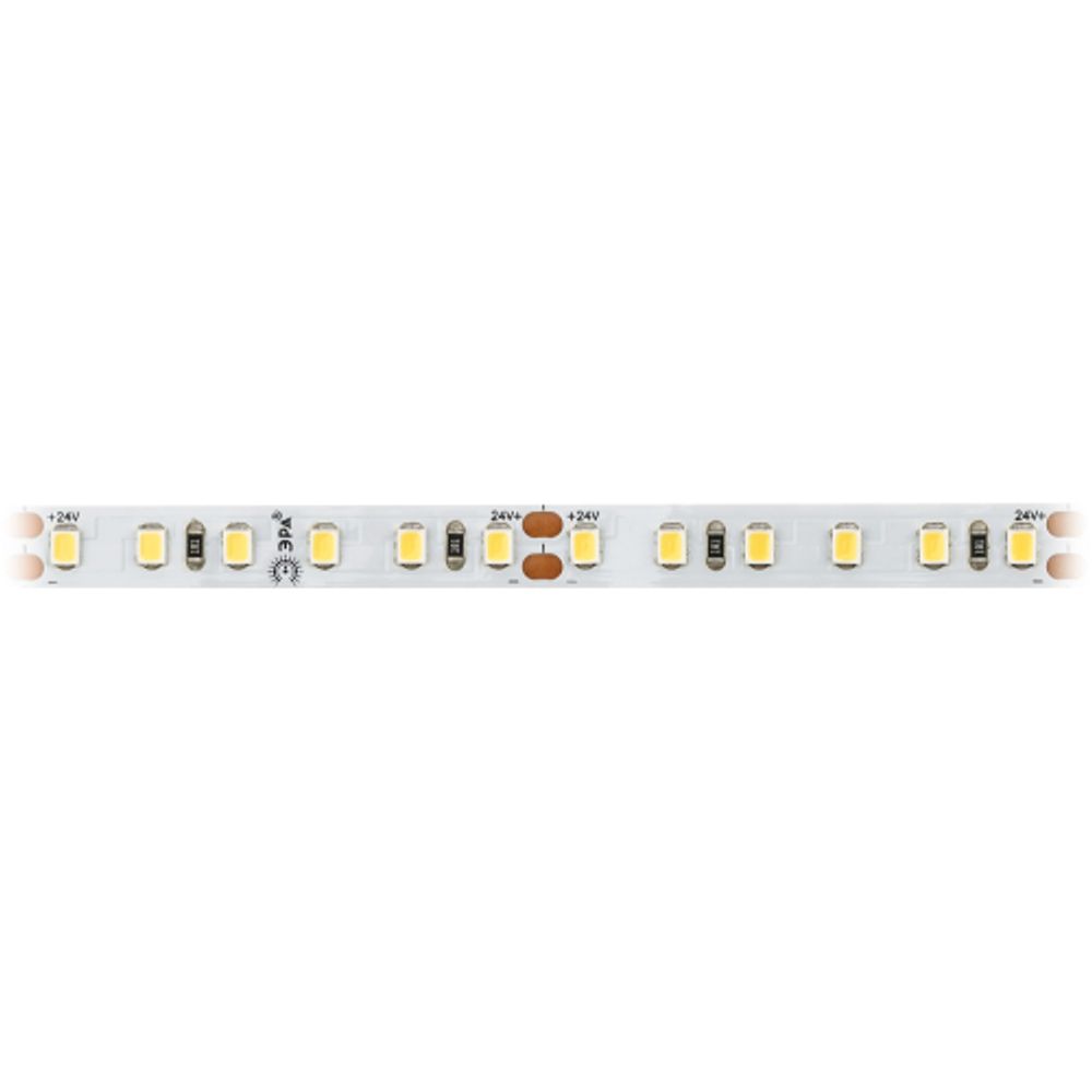 Светодиодная лента ЭРА LS2835-9,6-120-12-2700K-IP65-2year-5m теплый белый | Светодиодные ленты 12В 2 год