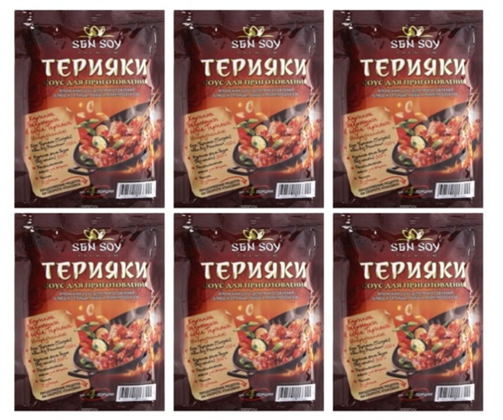 Соус Sen Soy Терияки, 120 г 6 шт