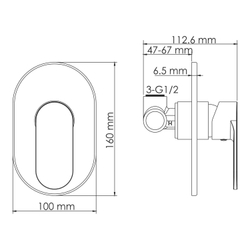 Mindel 8551 Смеситель для душа