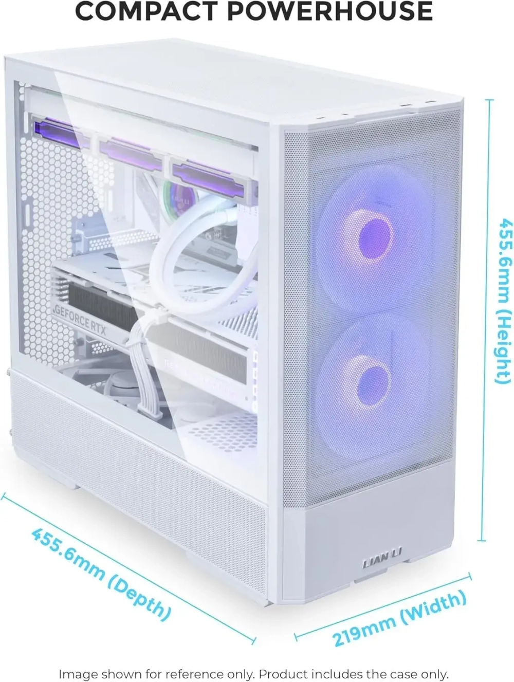 Корпус Lian Li Lancool 207 White ATX/m-ATX/m-ITX пылевой фильтр G99.LAN207RW.00 White