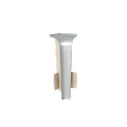 Угол внутренний к плинтусу Arbiton VIGO 60 Тёмно-серый (2шт)