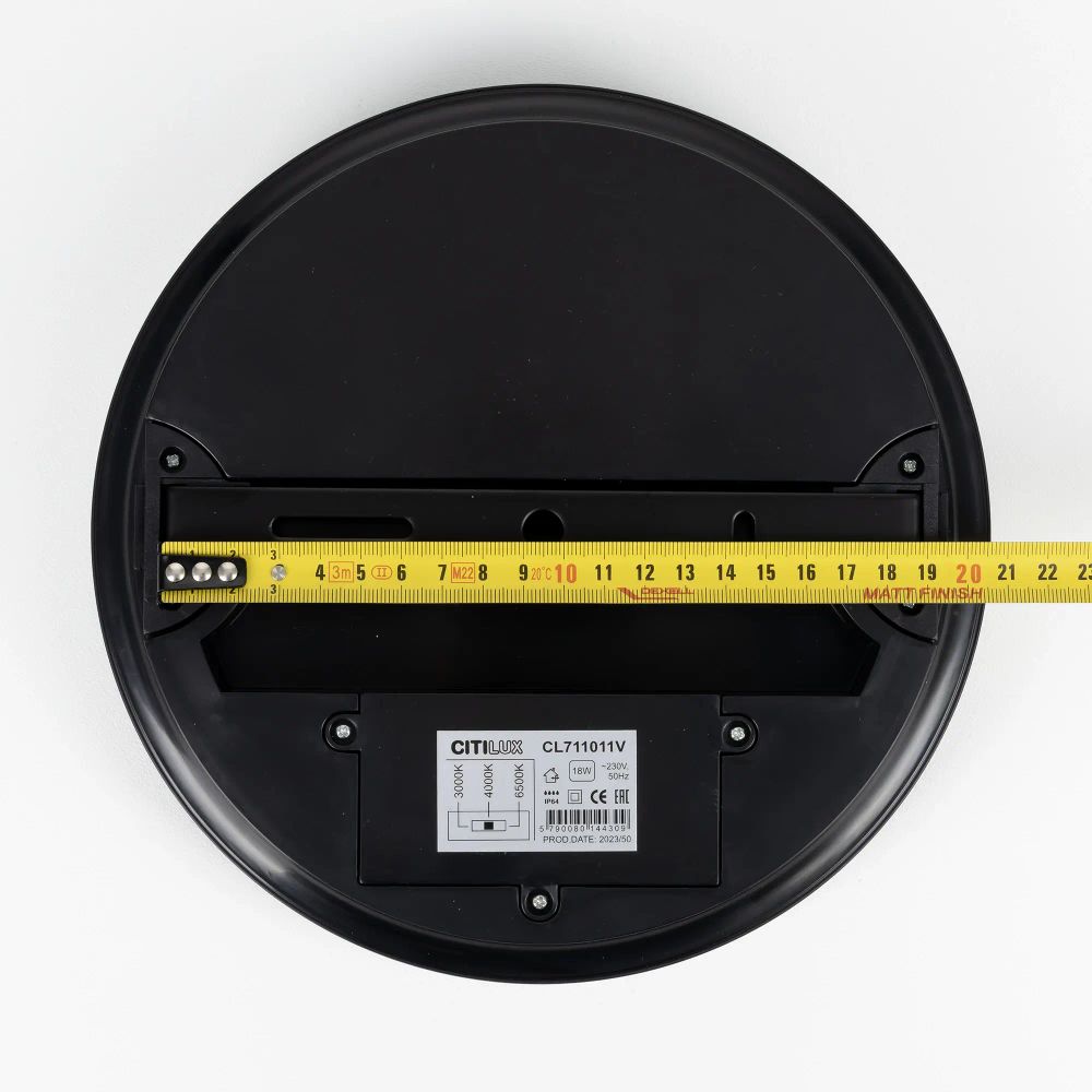 Citilux LUNS CL711011V LED Светильник влагозащищённый Чёрный